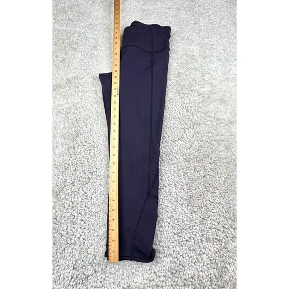 Lululemon On Your Mark Crop Legging Navy Blue - Picture 14 of 15